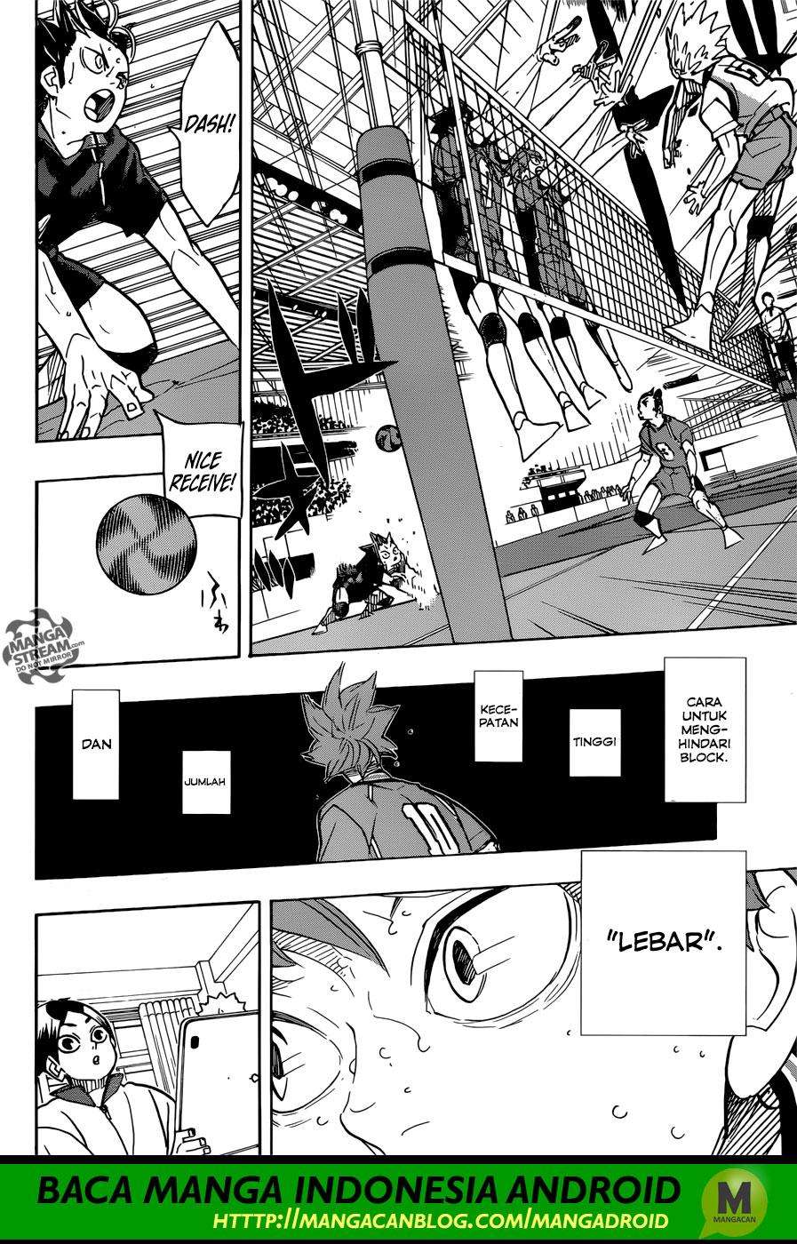 Haikyuu!! Chapter 347 - halaman 9