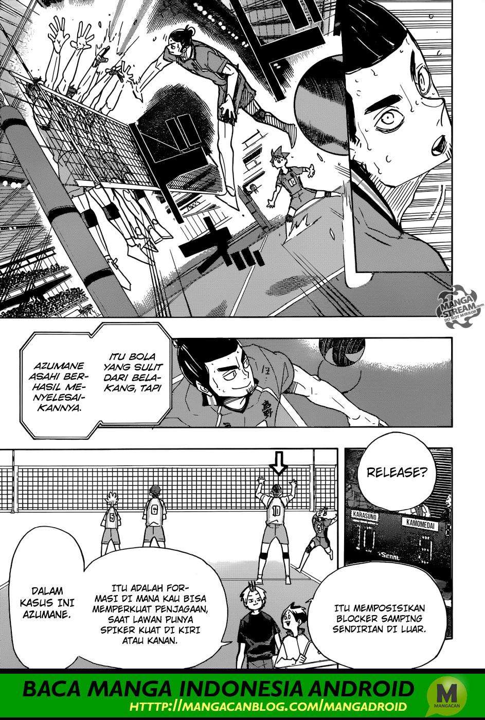 Haikyuu!! Chapter 348 - halaman 14