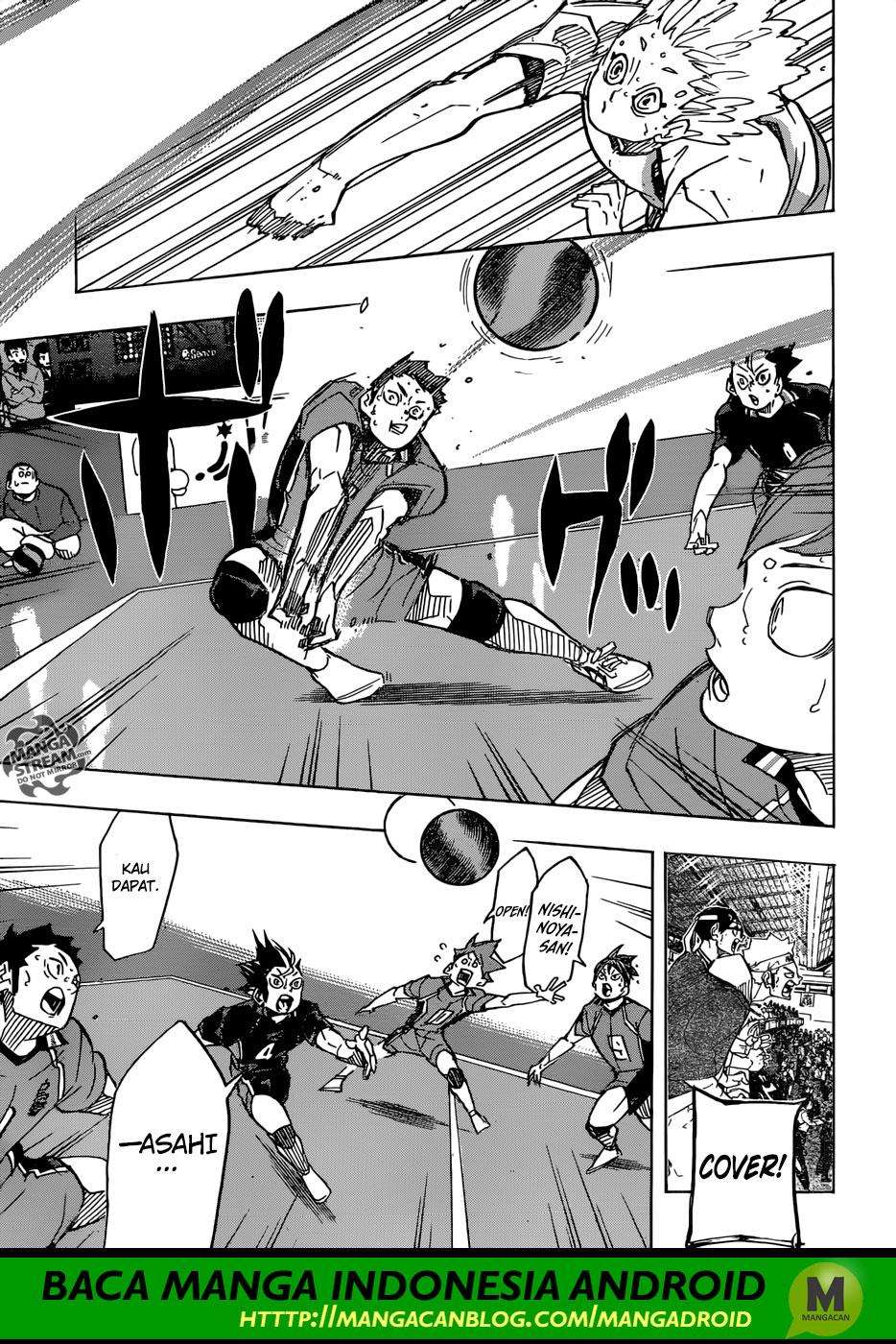 Haikyuu!! Chapter 348 - halaman 16