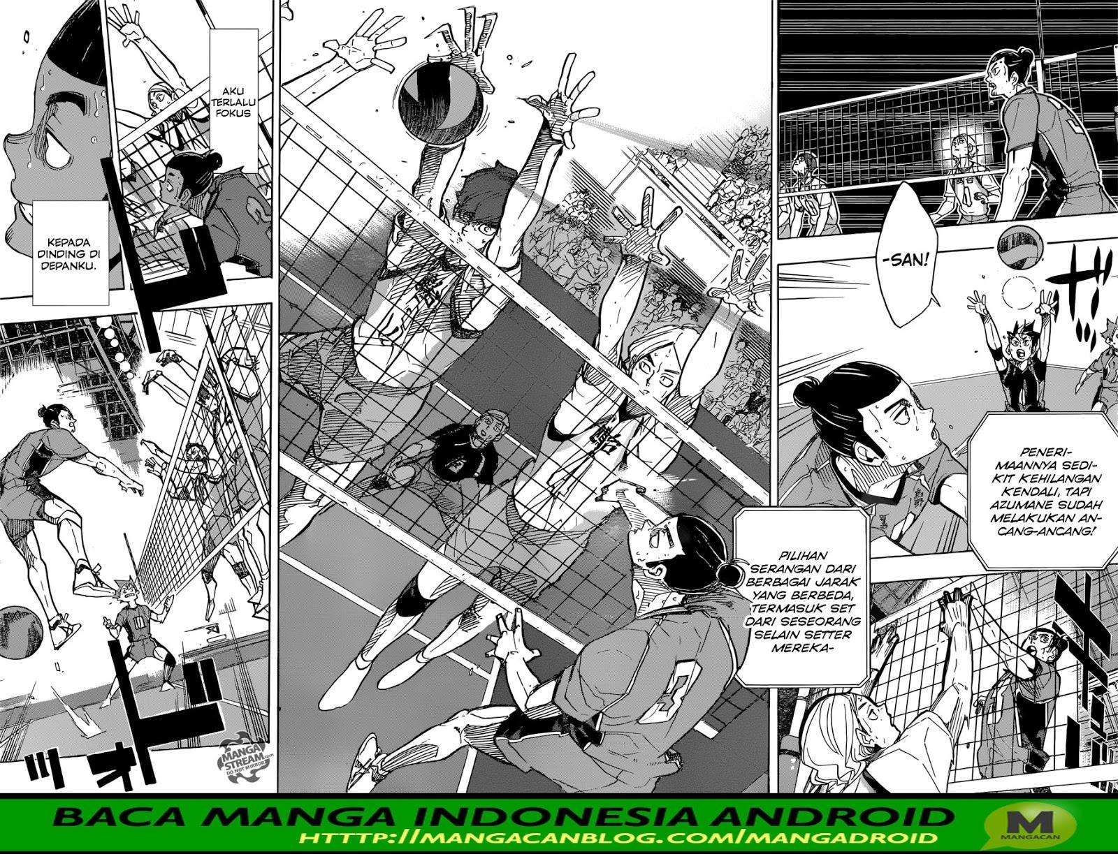 Haikyuu!! Chapter 348 - halaman 17