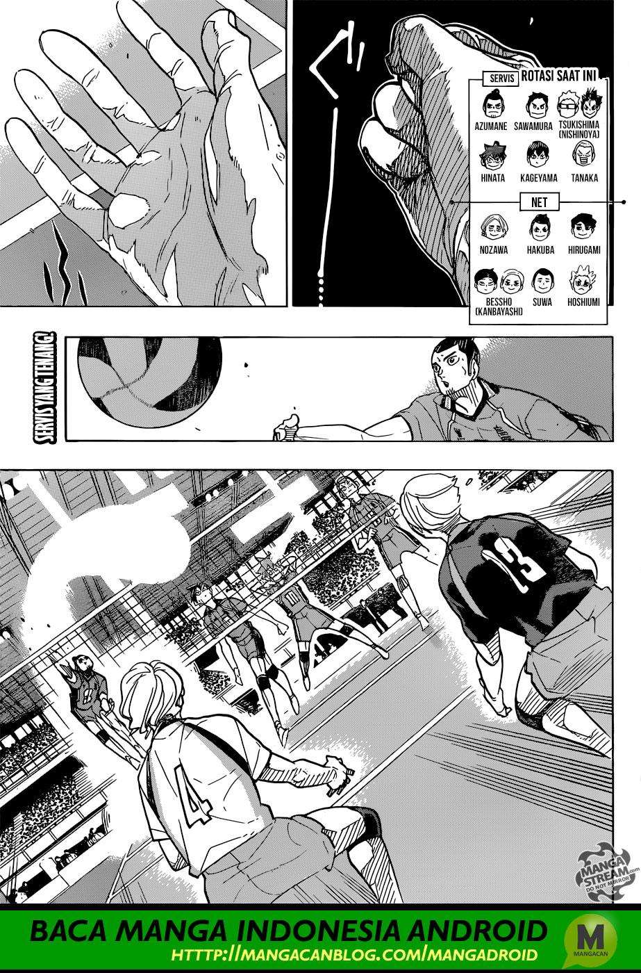 Haikyuu!! Chapter 348 - halaman 3