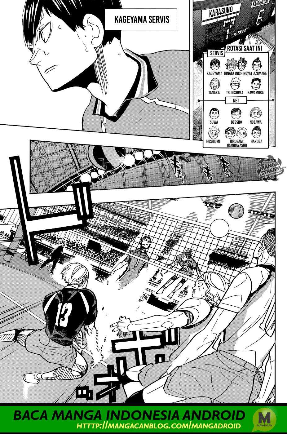 Haikyuu!! Chapter 348 - halaman 9