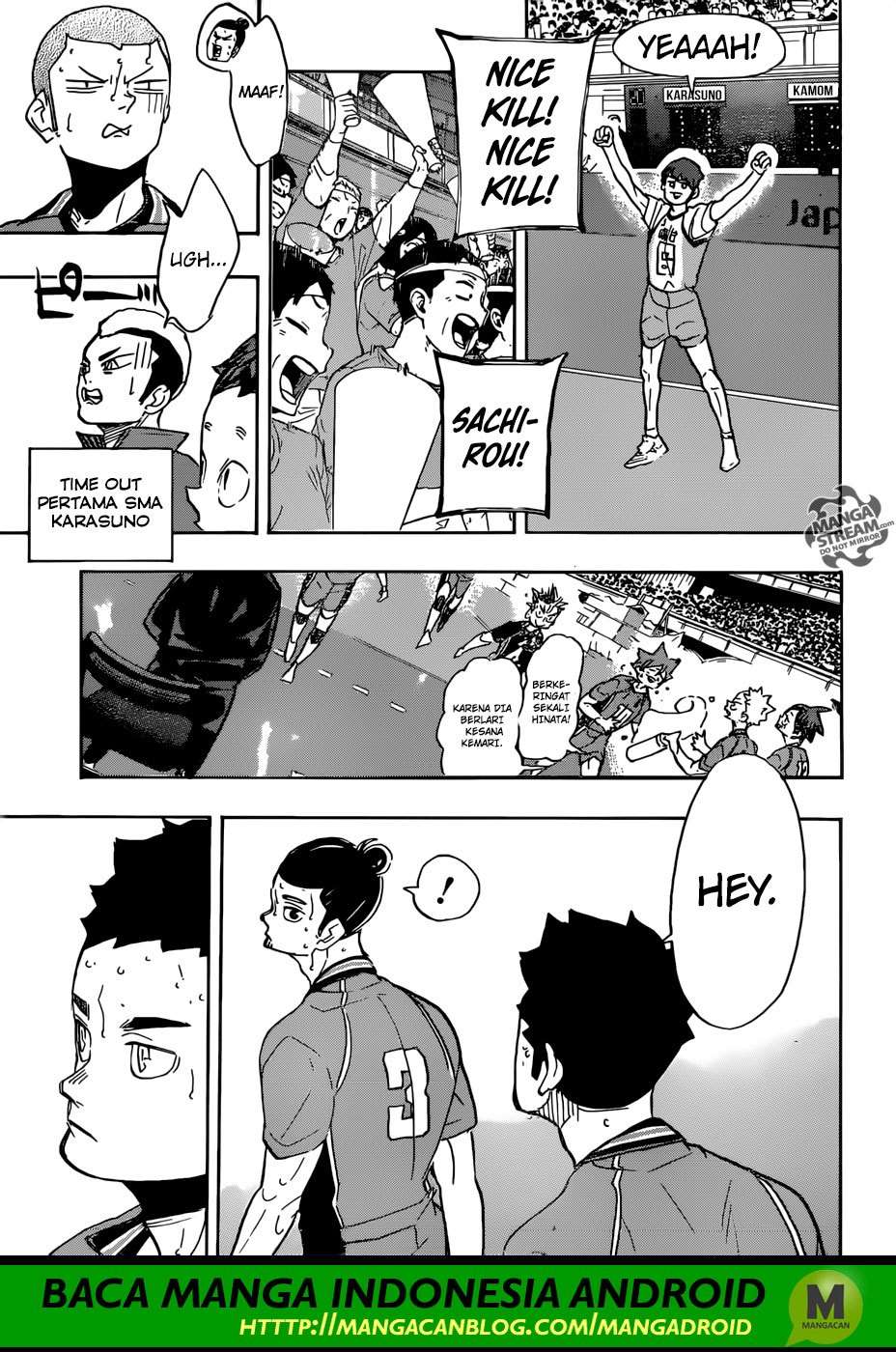 Haikyuu!! Chapter 349 - halaman 14