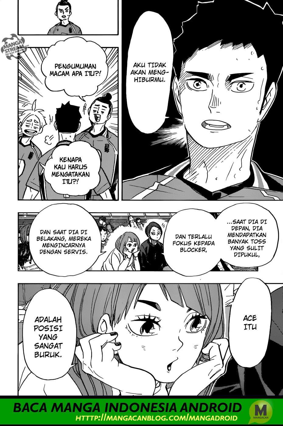 Haikyuu!! Chapter 349 - halaman 15