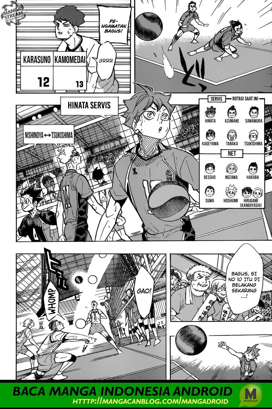 Haikyuu!! Chapter 349 - halaman 17