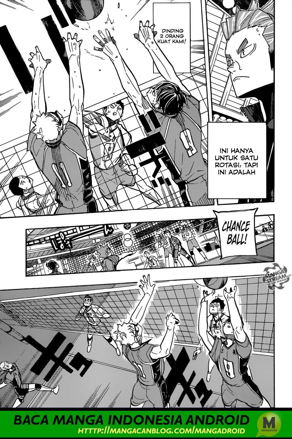 Haikyuu!! Chapter 349 - halaman 18