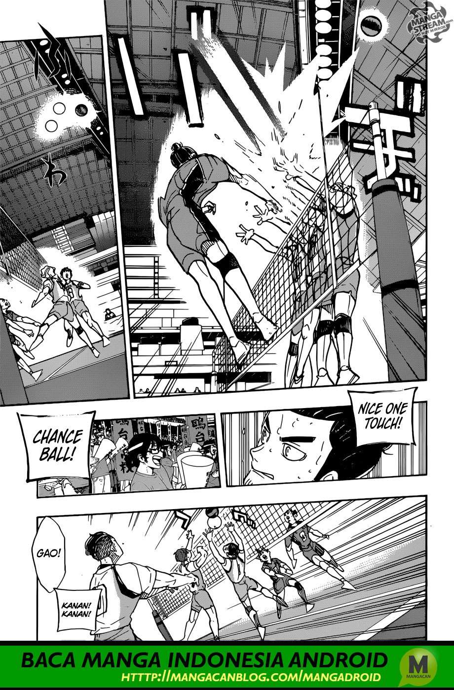 Haikyuu!! Chapter 349 - halaman 6