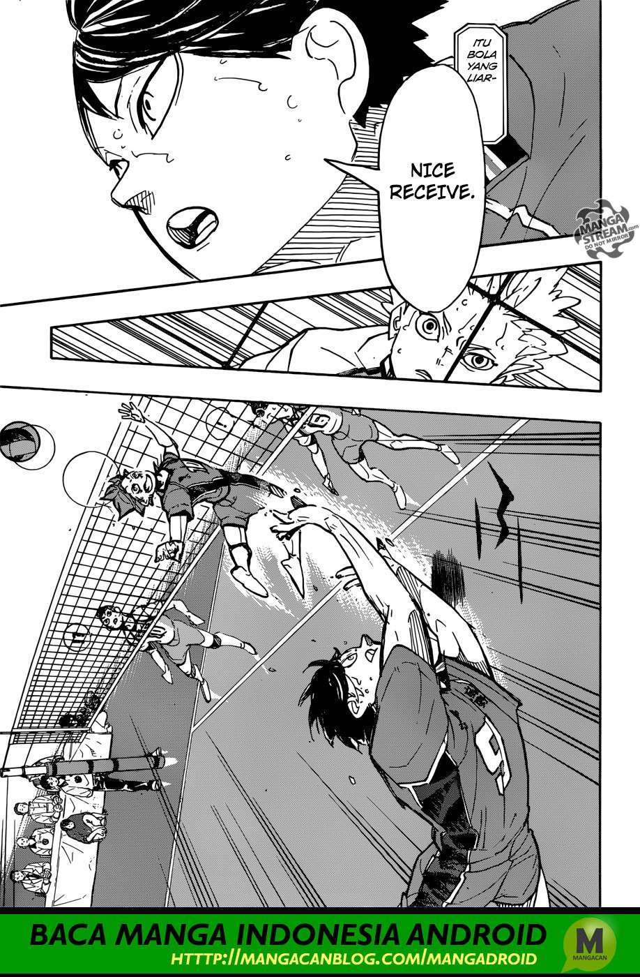 Haikyuu!! Chapter 349 - halaman 8