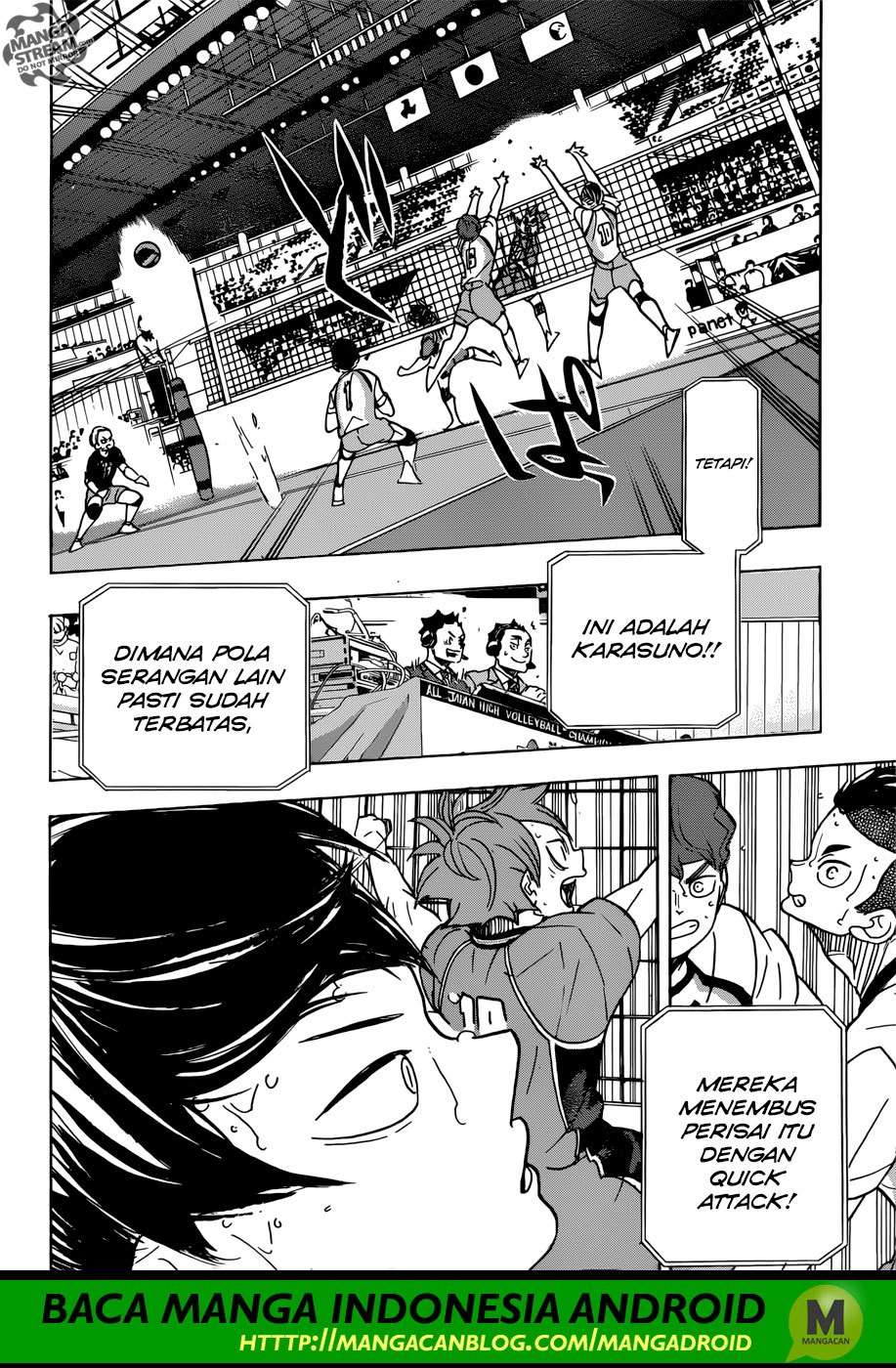 Haikyuu!! Chapter 349 - halaman 9