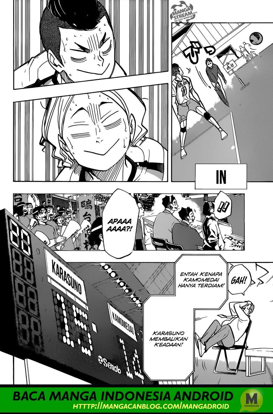 Haikyuu!! Chapter 350 - halaman 10