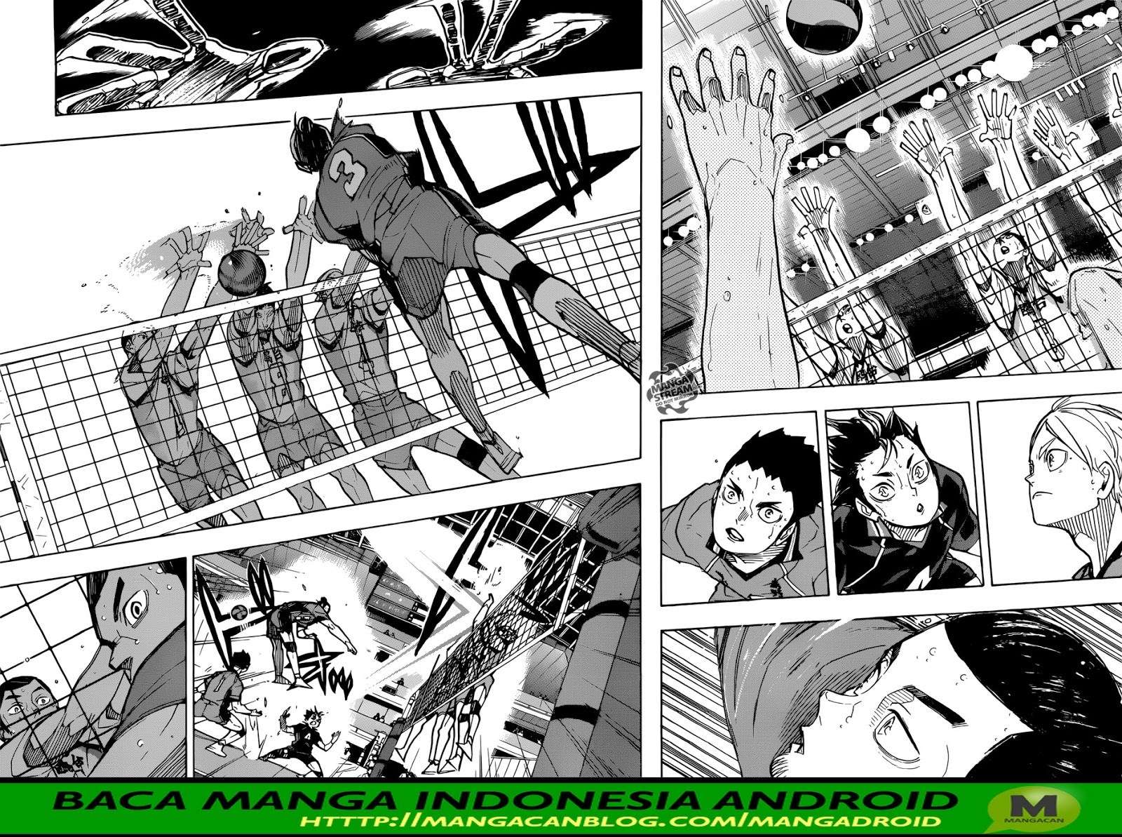 Haikyuu!! Chapter 350 - halaman 18
