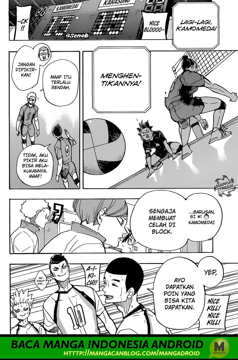 Haikyuu!! Chapter 350 - halaman 19