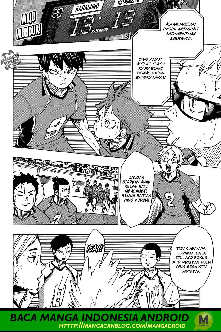 Haikyuu!! Chapter 350 - halaman 4