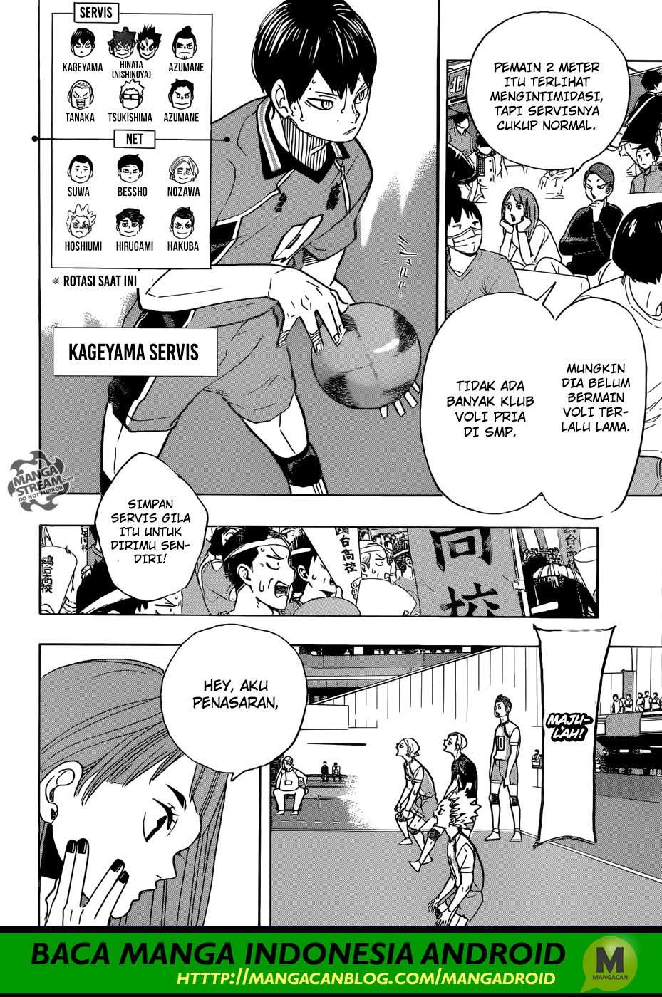 Haikyuu!! Chapter 350 - halaman 6
