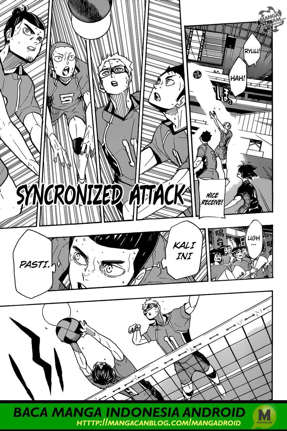 Haikyuu!! Chapter 351 - halaman 15