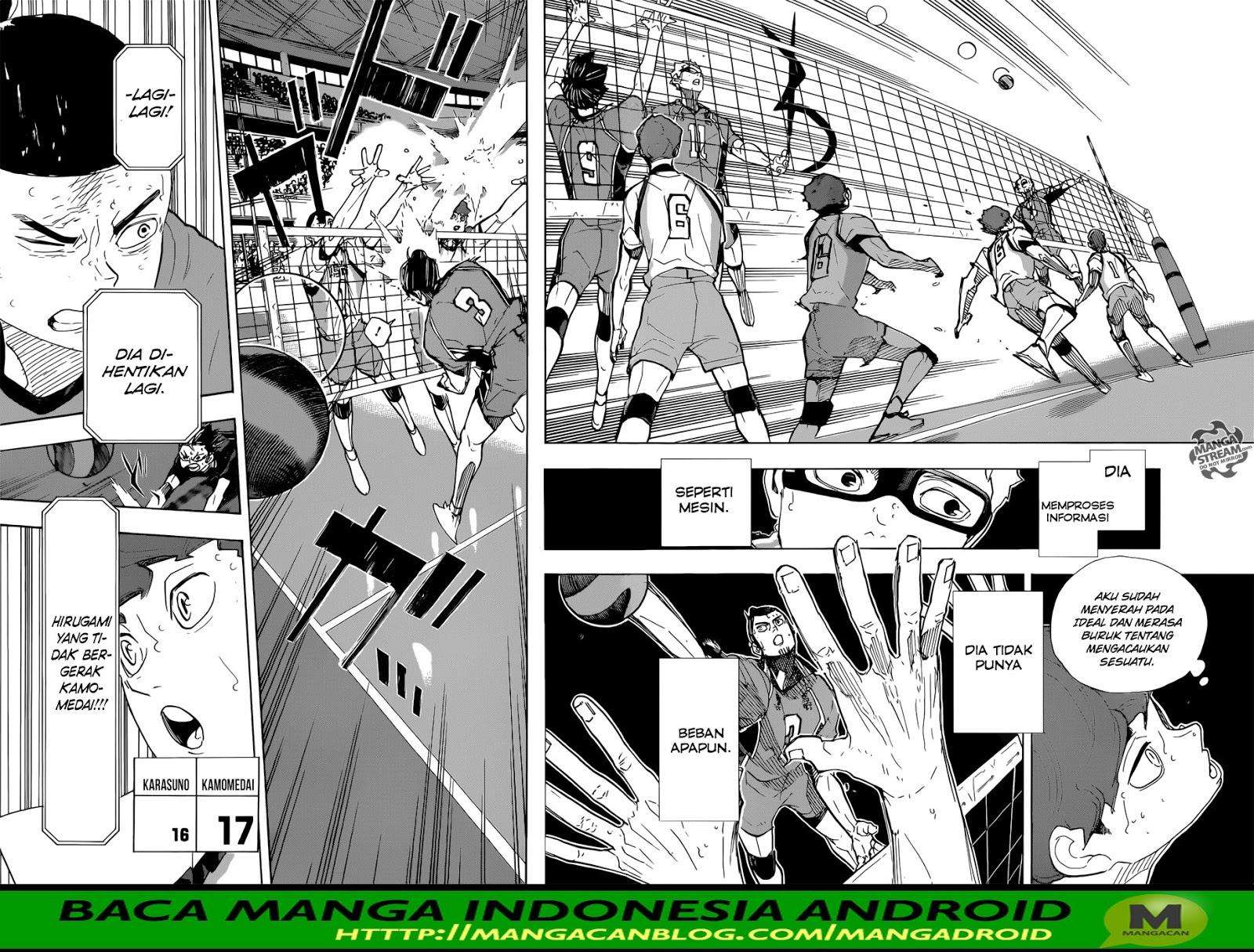 Haikyuu!! Chapter 351 - halaman 16