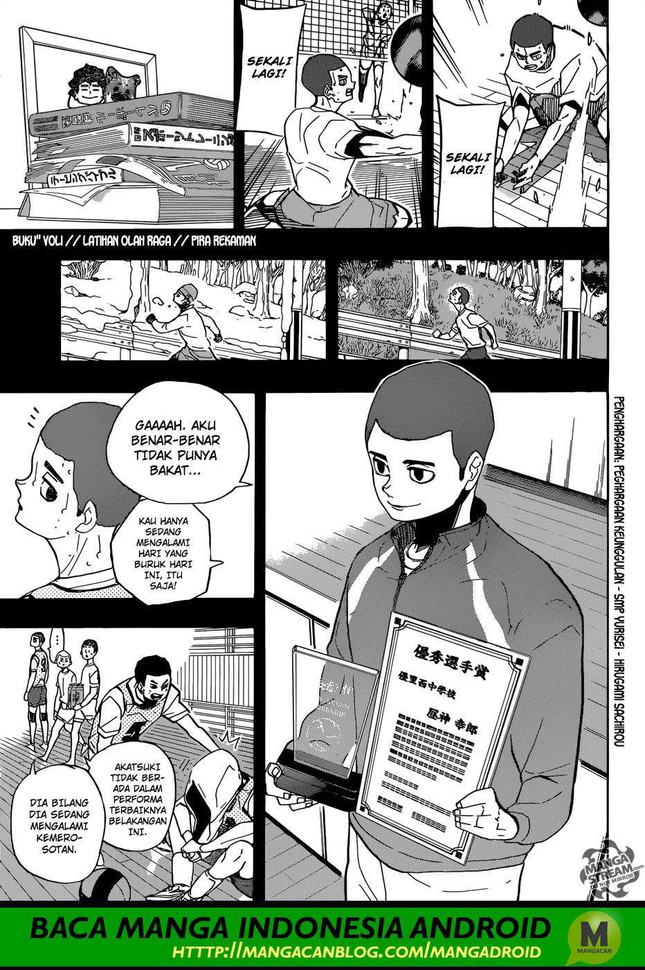 Haikyuu!! Chapter 351 - halaman 8