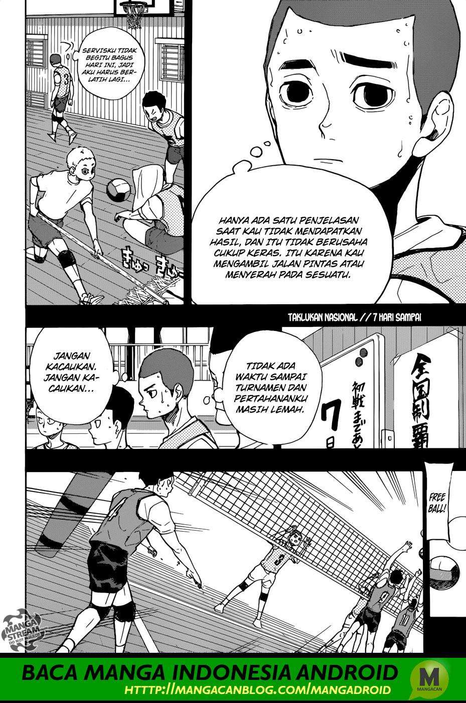 Haikyuu!! Chapter 351 - halaman 9