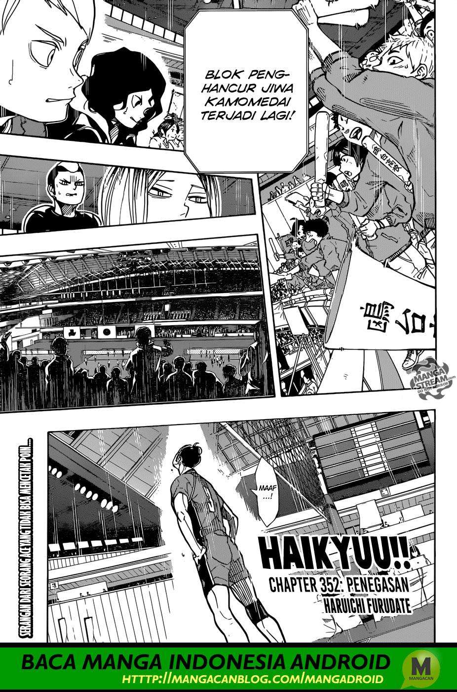 Haikyuu!! Chapter 352 - halaman 1