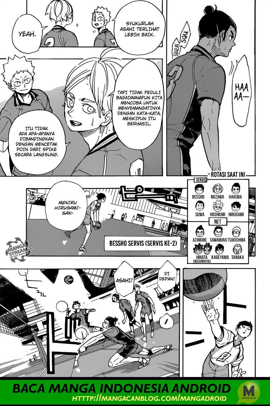 Haikyuu!! Chapter 352 - halaman 8