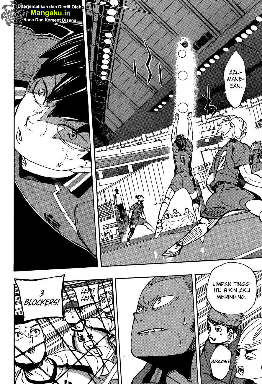 Haikyuu!! Chapter 353 - halaman 9