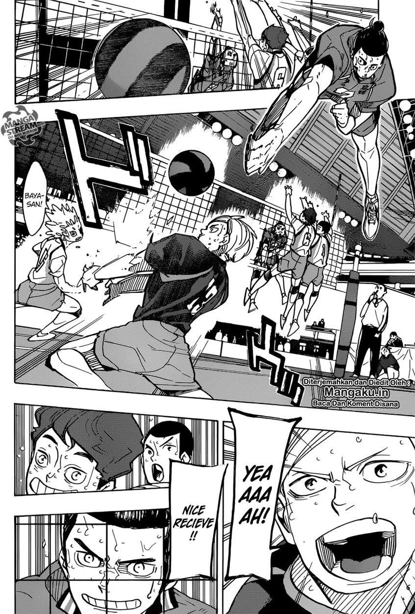 Haikyuu!! Chapter 354 - halaman 9