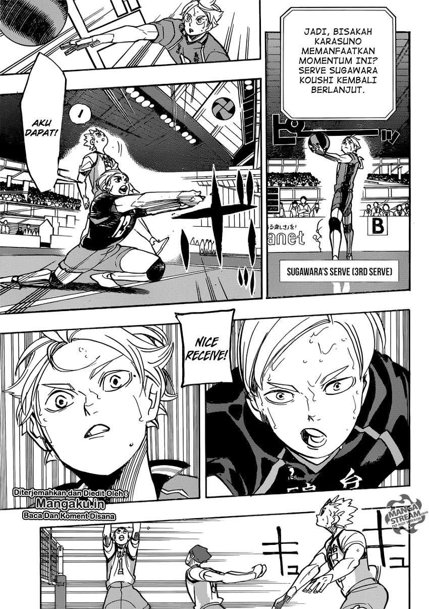 Haikyuu!! Chapter 355 - halaman 6