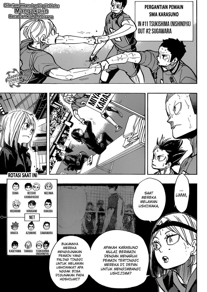 Haikyuu!! Chapter 355 - halaman 8