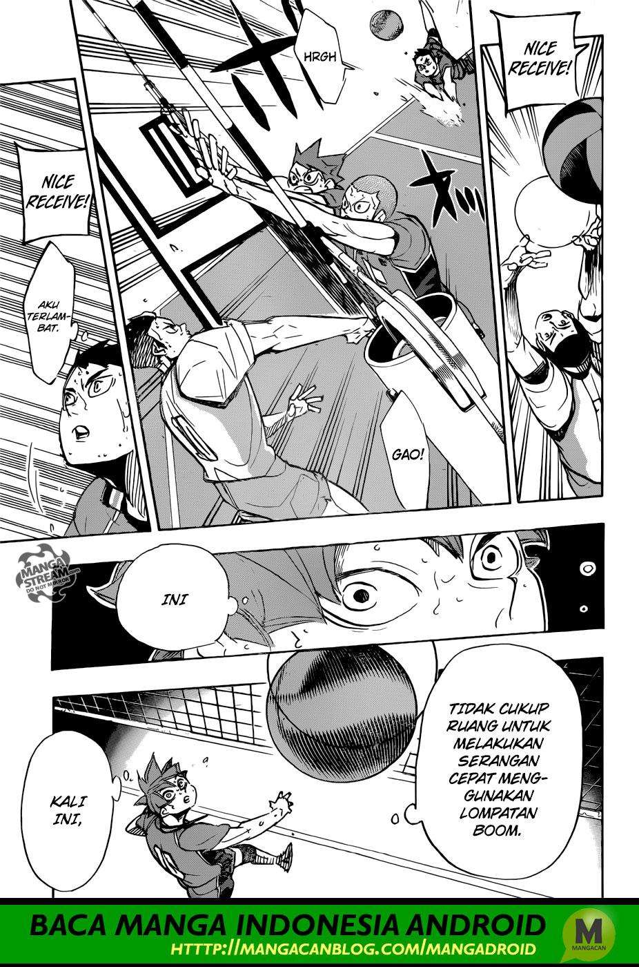 Haikyuu!! Chapter 356 - halaman 10