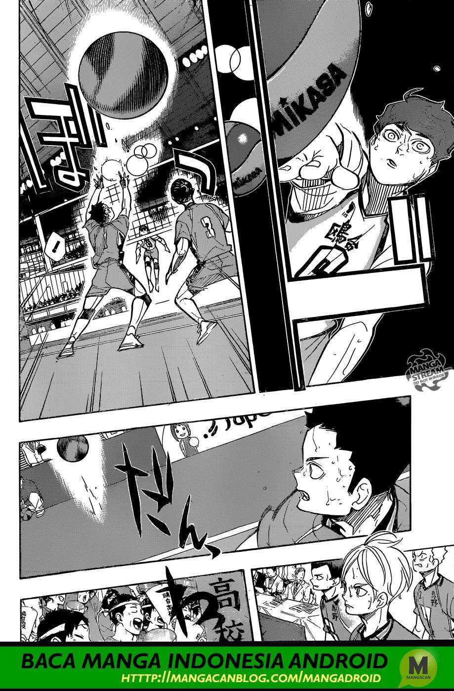 Haikyuu!! Chapter 356 - halaman 16