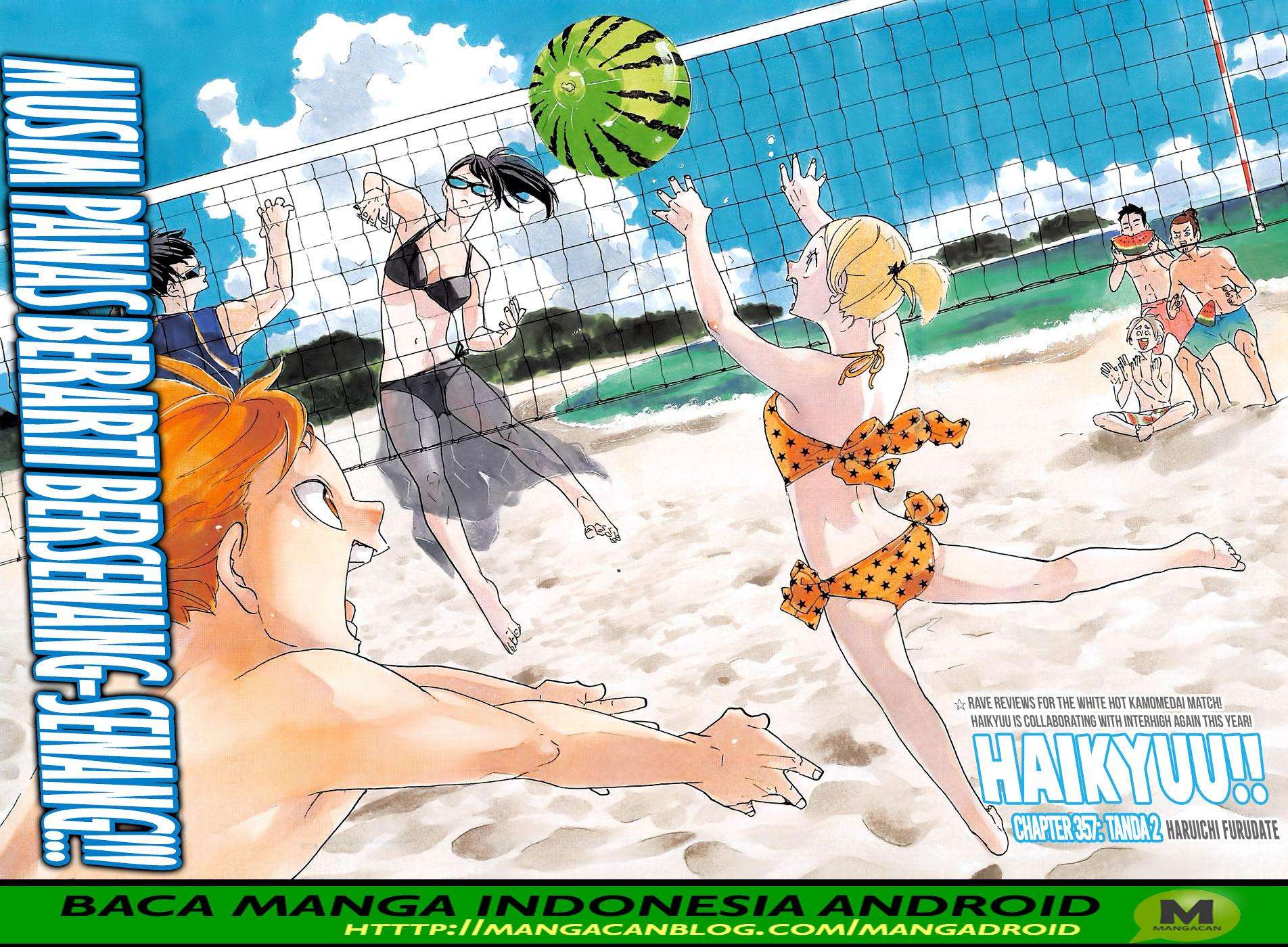 Haikyuu!! Chapter 357 - halaman 1