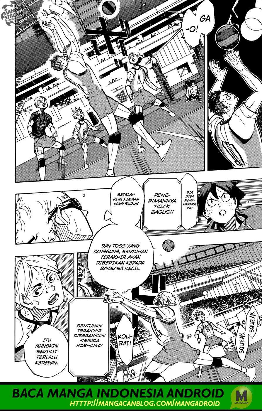 Haikyuu!! Chapter 357 - halaman 11