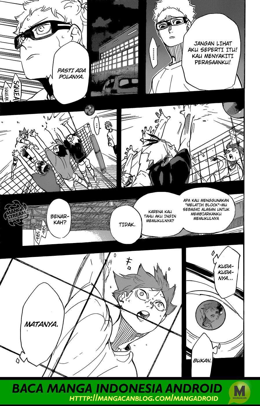 Haikyuu!! Chapter 357 - halaman 15