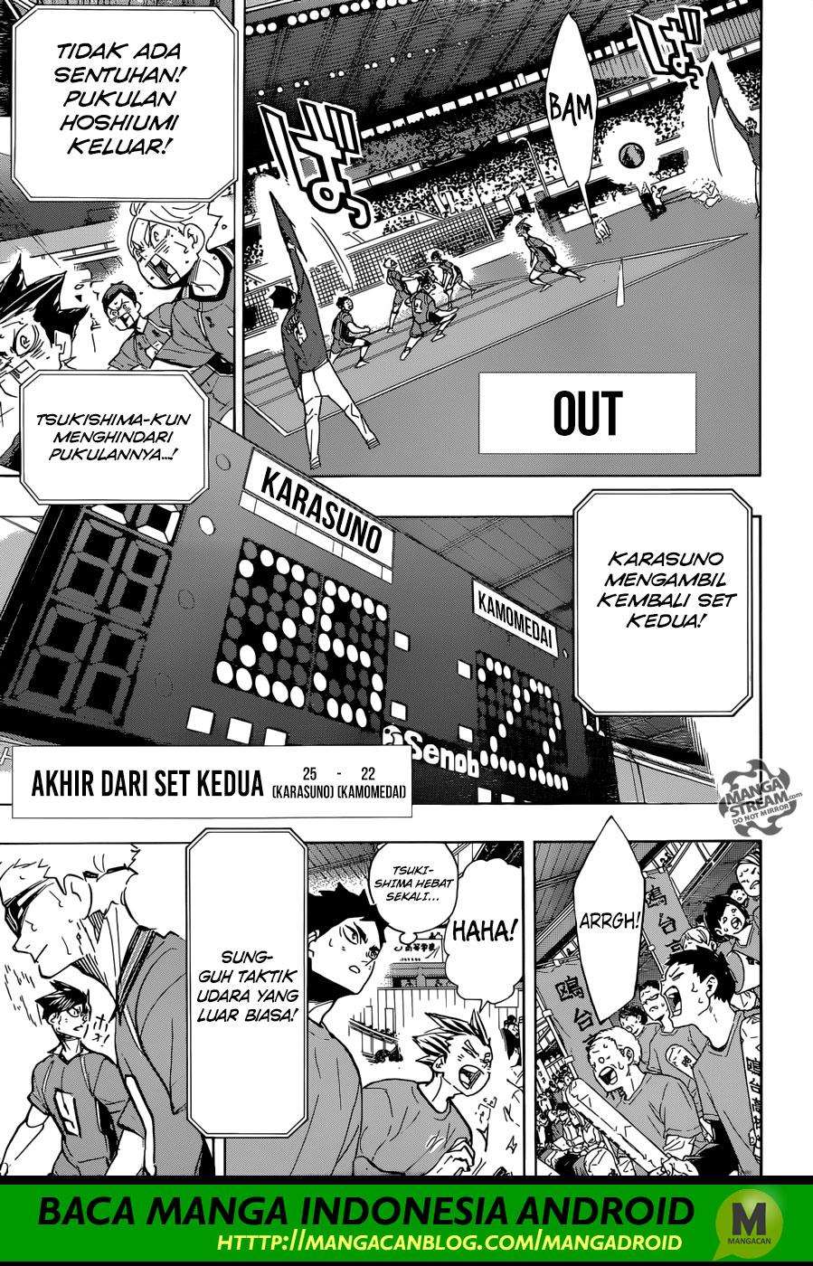 Haikyuu!! Chapter 357 - halaman 17