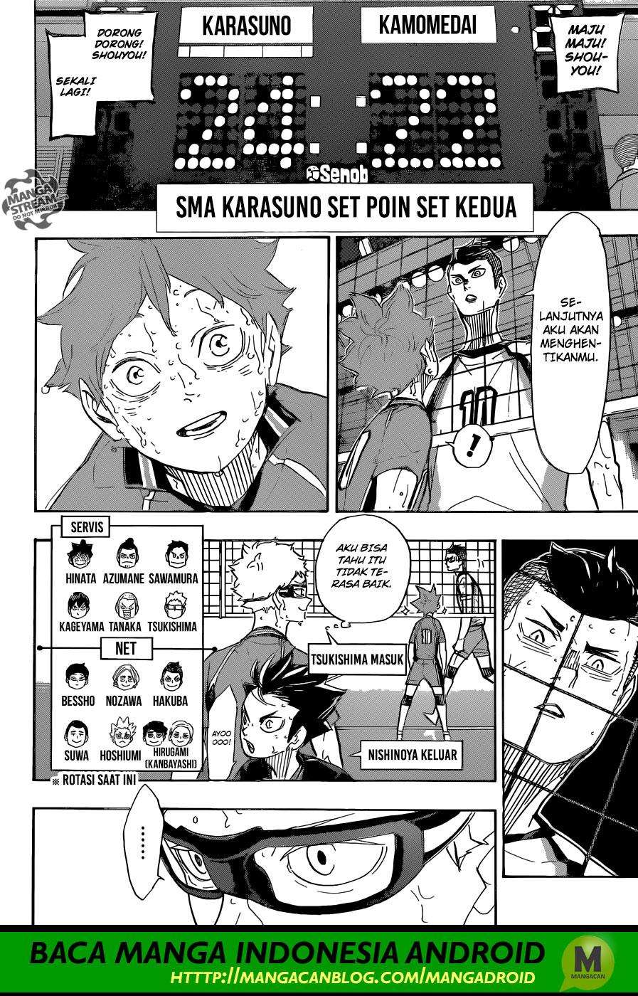 Haikyuu!! Chapter 357 - halaman 7