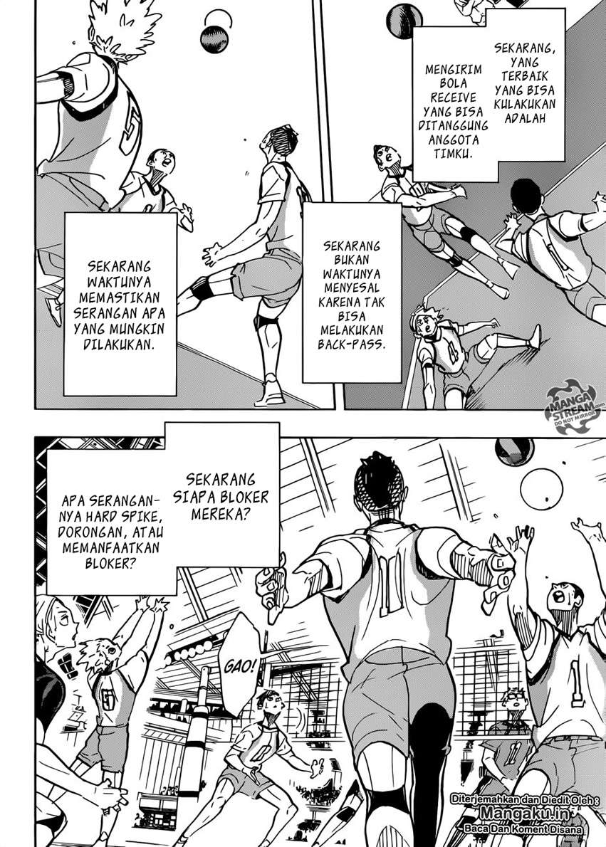 Haikyuu!! Chapter 358 - halaman 14