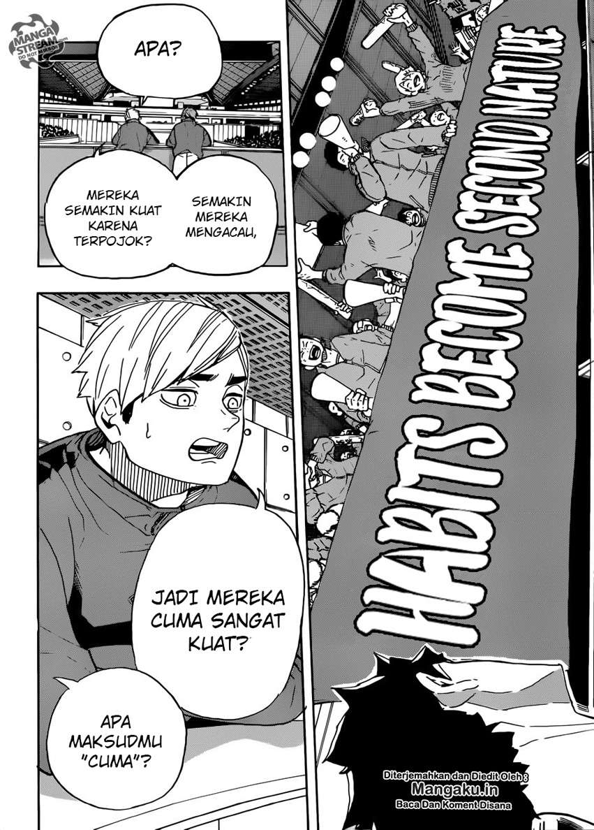 Haikyuu!! Chapter 358 - halaman 17