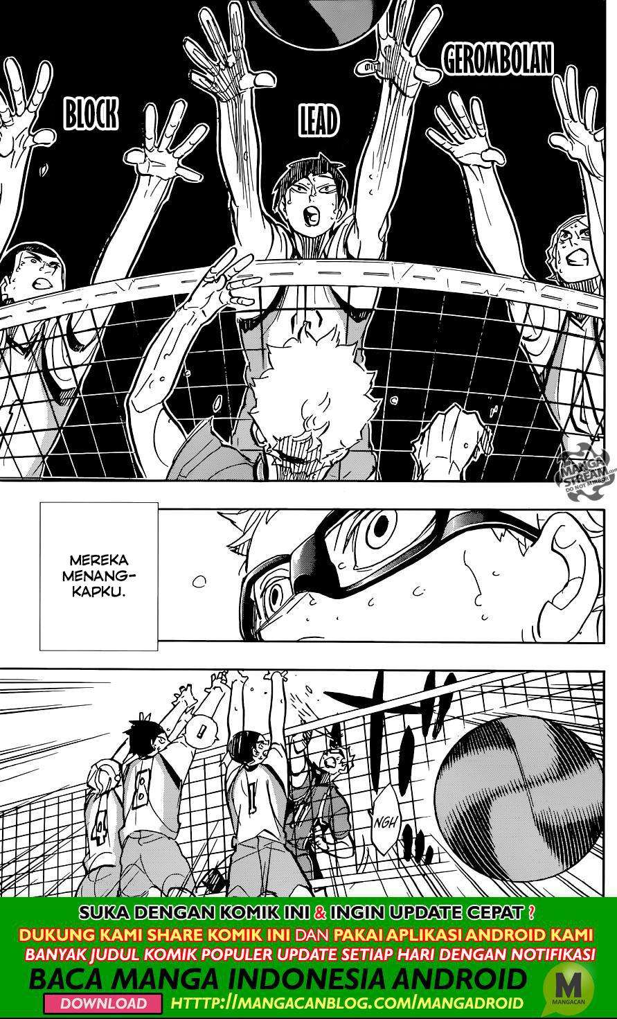 Haikyuu!! Chapter 359 - halaman 16
