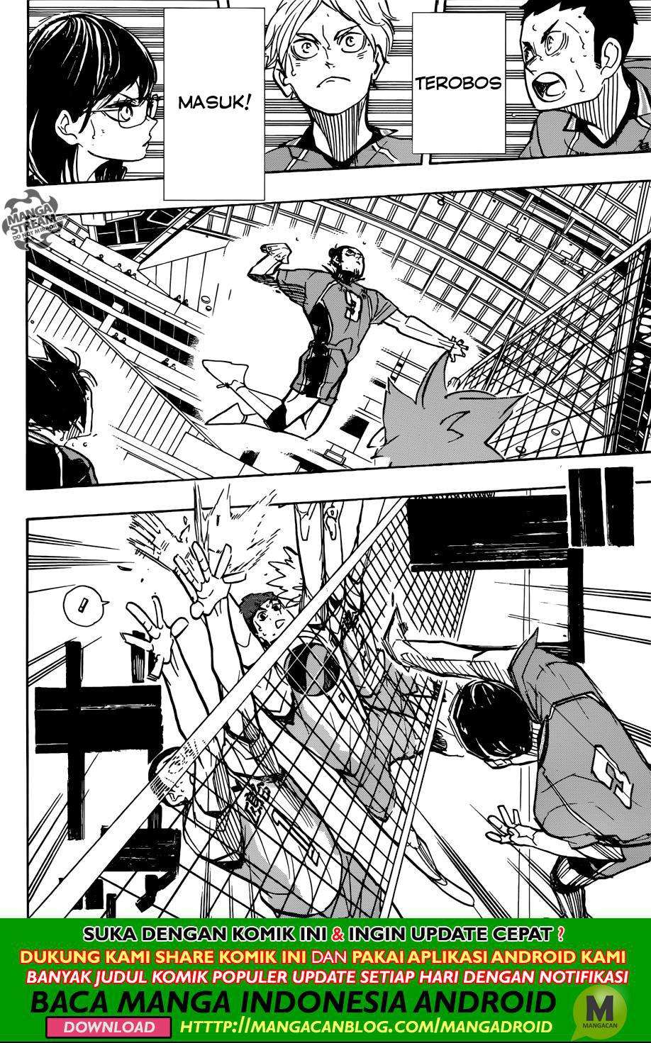Haikyuu!! Chapter 360 - halaman 10