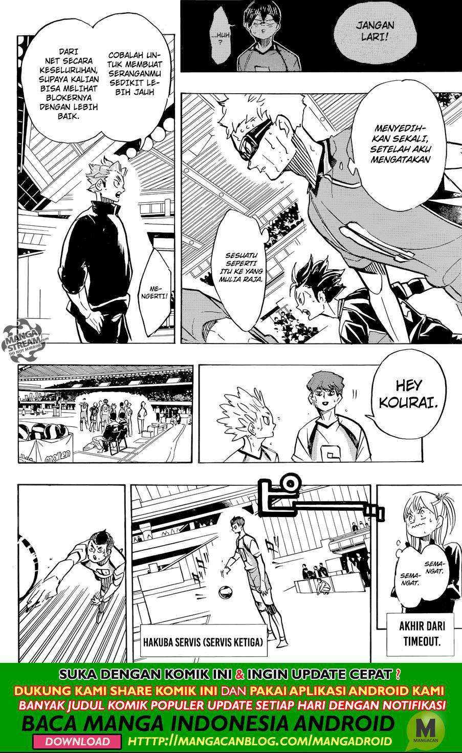 Haikyuu!! Chapter 360 - halaman 2