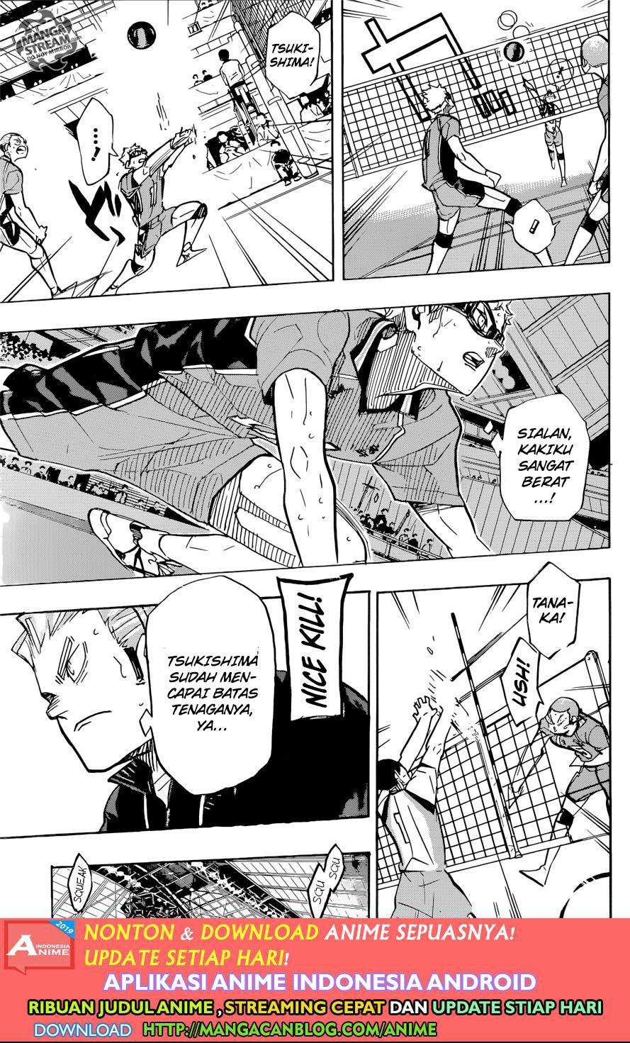 Haikyuu!! Chapter 360 - halaman 3