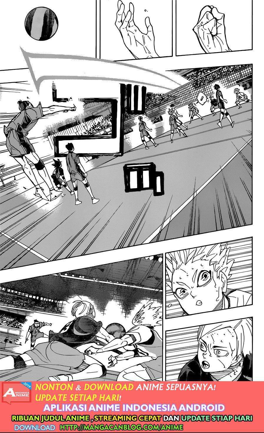 Haikyuu!! Chapter 361 - halaman 12