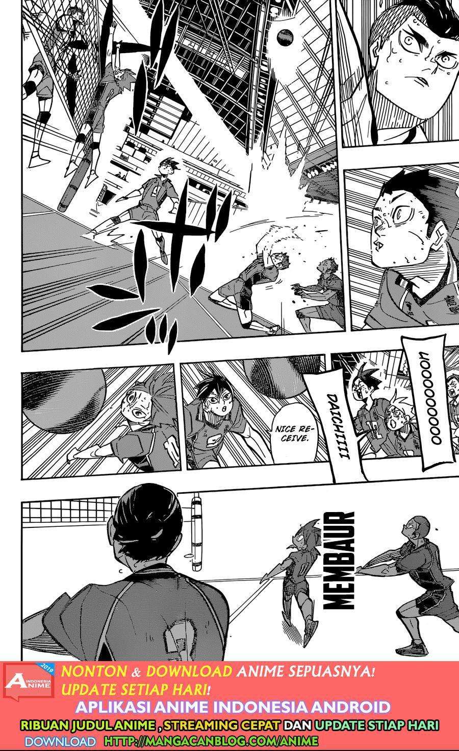 Haikyuu!! Chapter 361 - halaman 3