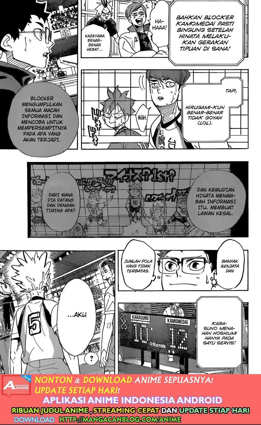 Haikyuu!! Chapter 361 - halaman 8