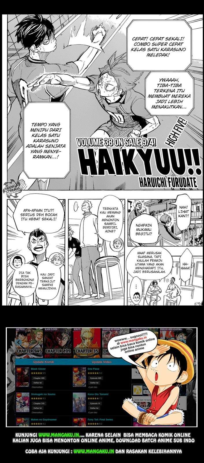 Haikyuu!! Chapter 362 - halaman 2