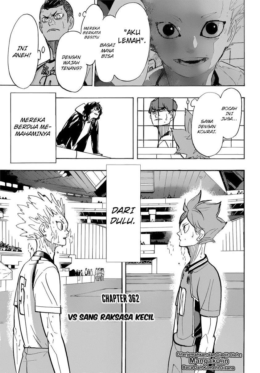 Haikyuu!! Chapter 362 - halaman 4