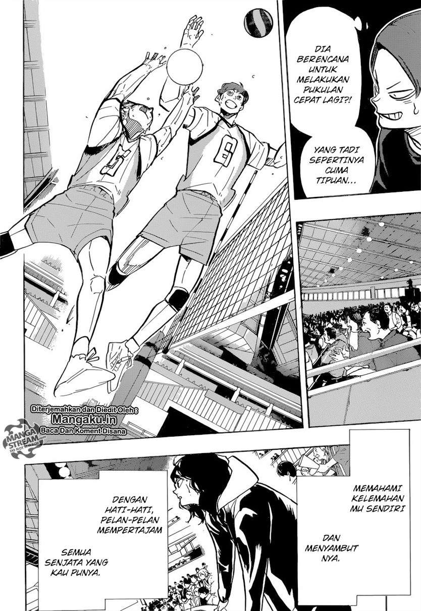 Haikyuu!! Chapter 362 - halaman 9