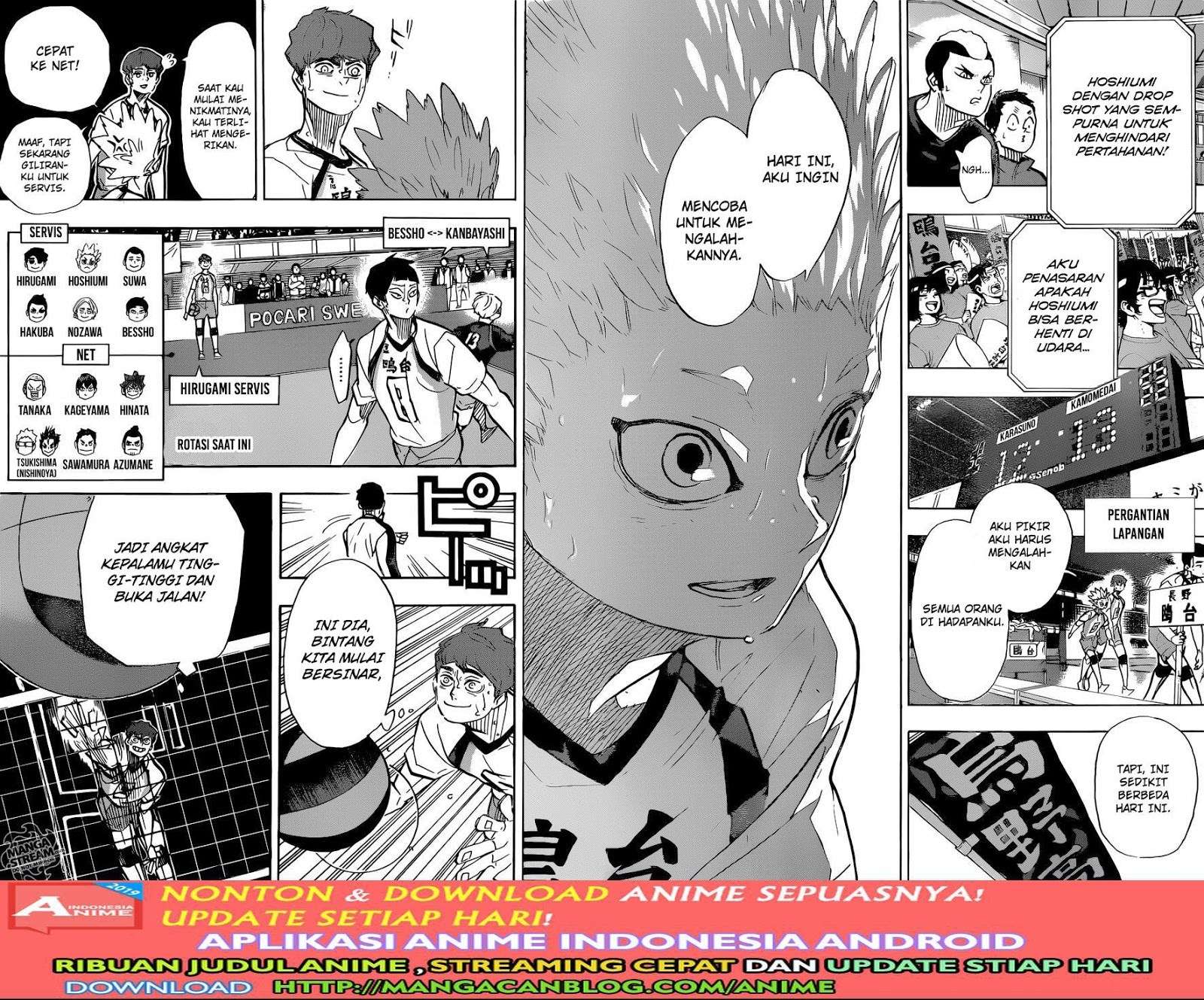 Haikyuu!! Chapter 363 - halaman 10