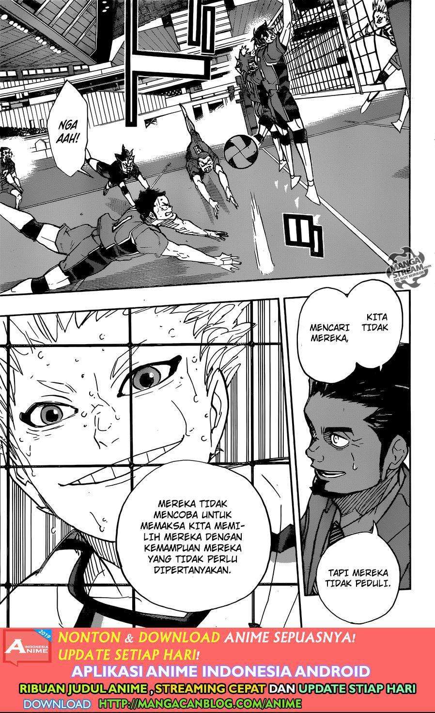 Haikyuu!! Chapter 363 - halaman 9