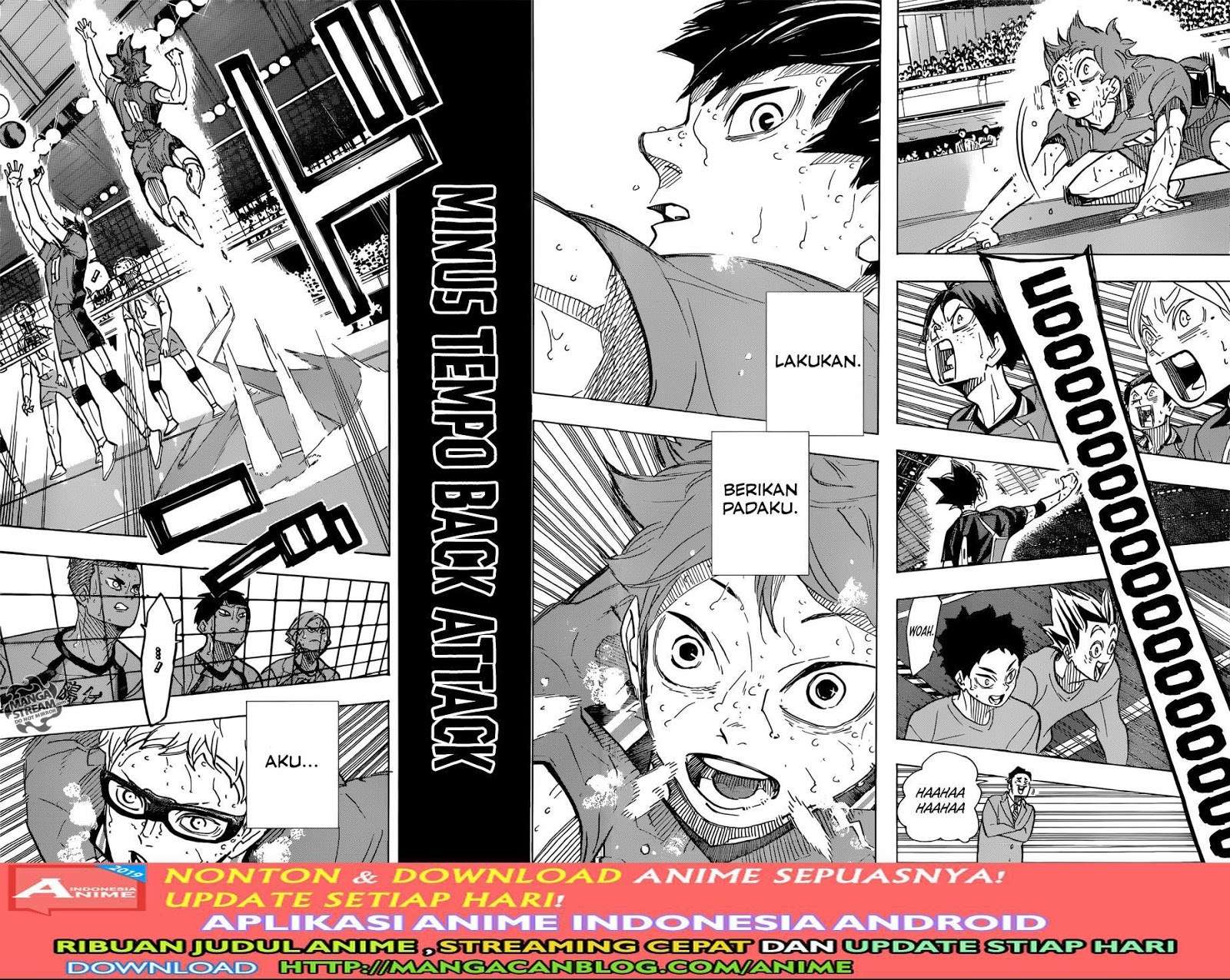Haikyuu!! Chapter 364 - halaman 14